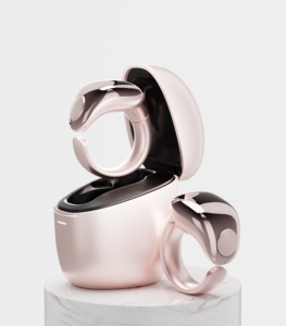 Set di gioielli intelligenti anello Tasbih con promemoria di preghiera Zikr per matrimoni musulmani IOS App Control funzione bussola NFC - Product Image 2