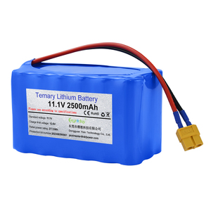 定制18650 21700 32700电池组11.1v 12V 1100毫安时1200毫安时2500毫安时锂离子电池 - Product Image 6