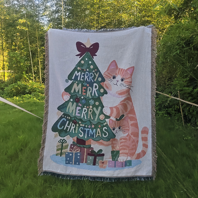 arbre et chat vert