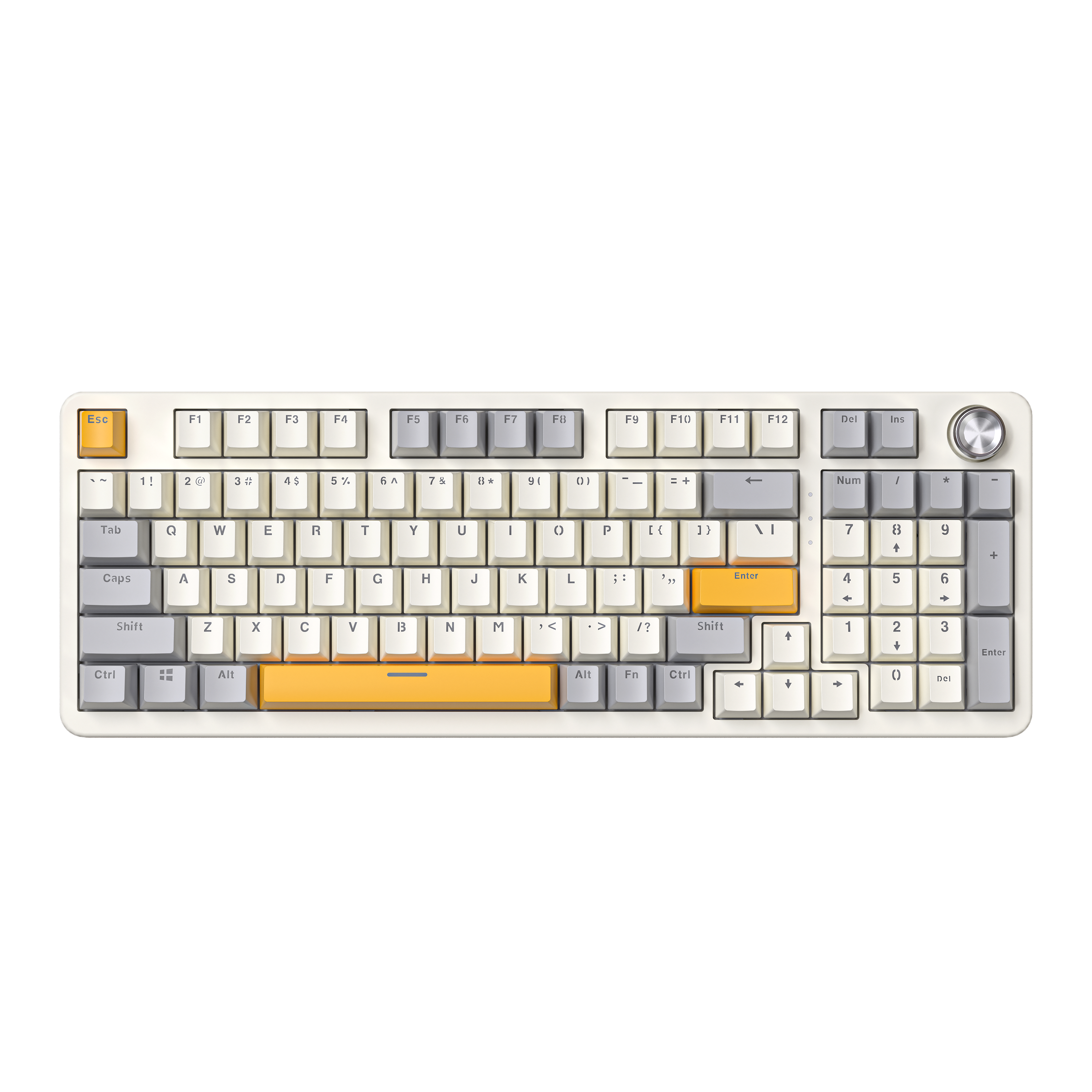Blanc Gris Jaune