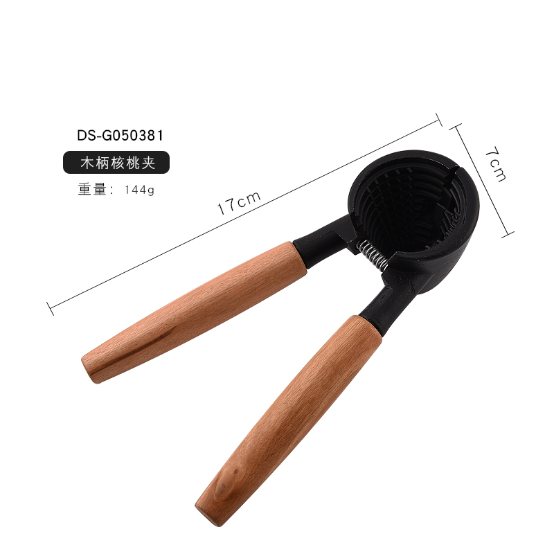 Manche en bois watnut clip