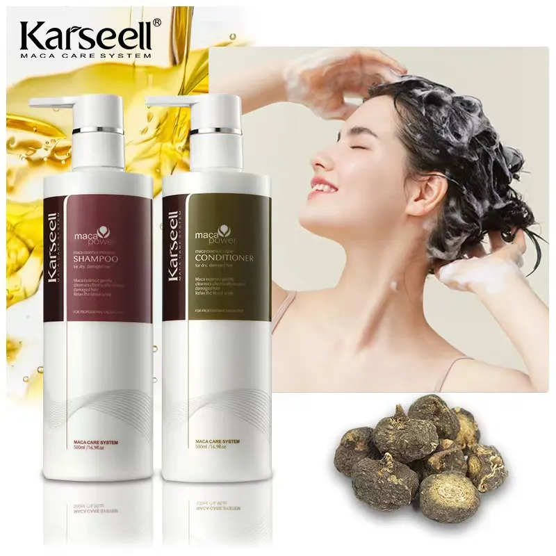 Шампунь Karseell без сульфата, органический кератин, OEM шампунь с аргановым маслом для африканских волос, шампунь и кондиционер для натуральных волос