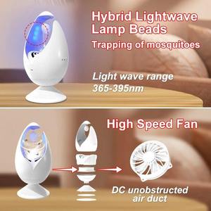 Magnetische USB Power Anti-Moskito-Insekten-LED-Lampe Flying Catcher Bug Zapper UV-Moskito-Killer-Lampe - Product Image 4