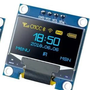 OLED I2C Iic Display Modul 12864 128 X64 Pixel SSD1306/1315 Mini Selbst leuchtender I2C 0,96 Zoll OLED Eisen rahmen zum Verkauf