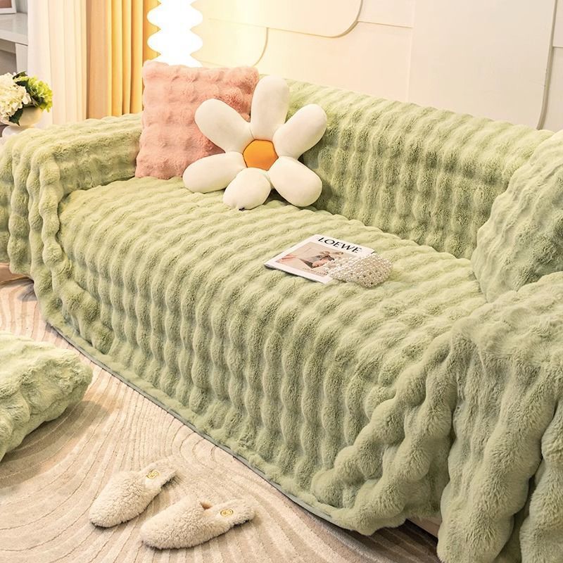 Premium rabbit fur - Matcha green - Limited-time price drop