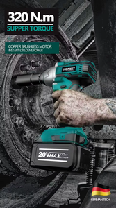 Hot Selling Brush less <span class=keywords><strong>Impact</strong></span> Wrench Hochleistungs-Akku-Schlags ch rauber für LKW-Reifen - Product Image 6