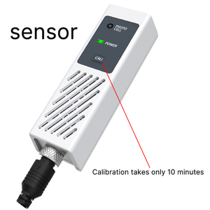 Controlador de CO2 Temperatura de invernadero, controlador de humedad y CO2 Controlador de humedad del sensor remoto para tiendas de cultivo - Product Image 5