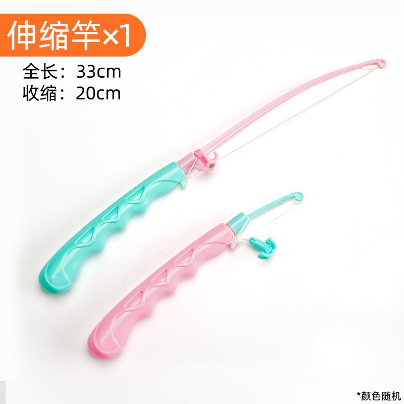 One telescopic pole