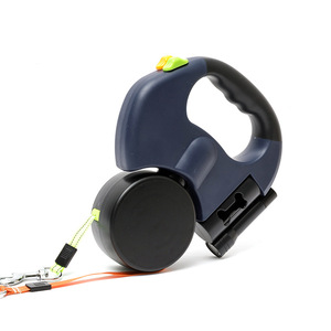 Pet Accessories Dual Dog Rope Leash Retractable Multifunctional Dog Leash for Two Dogs - Product Image 1