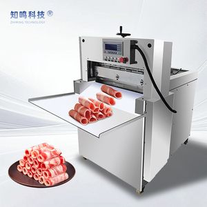 Mới công nghiệp-lớp 304 thép không gỉ thương mại đông lạnh thịt <span class=keywords><strong>Slicer</strong></span> với điều chỉnh độ dày và hoạt động tự động - Product Image 1