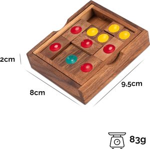 Bằng Gỗ Handmade Thân Thiện Với Môi Trò Chơi Suy Nghĩ Câu Đố Kiên Nhẫn Và Logic Cho Giáng Sinh - Product Image 5