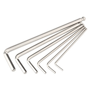 Ball Point Head Regular or Extra Long M2 M3 M6 <strong>3</strong>/<strong>16</strong> <strong>3</strong>/32 <strong>3</strong>/8 Allen Wrench Allen L-<strong>key</strong> 4mm Hexagon l <strong>Keys</strong> Hexagon <strong>Hex</strong> <strong>Key</strong> - Product Image 1