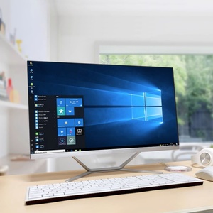 Juego de ordenador de escritorio OEM AOC PC todo en uno N5095 11 procesador 8GB 256GB SSD 24 "27" ordenador todo en uno con batería UPS - Product Image 1