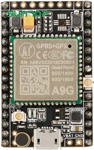 モジュールA9Gボード、A9G開発ボードGSM/GPRS GPS/BDSモジュールワイヤレスデータ伝送ポジショニングボード - Product Image 6