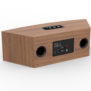 50W óptico RCA ARC AUX OUT entrada volumen agudos graves ajustable retro sector aspecto estéreo sonido activo Altavoz de escritorio - Product Image 3