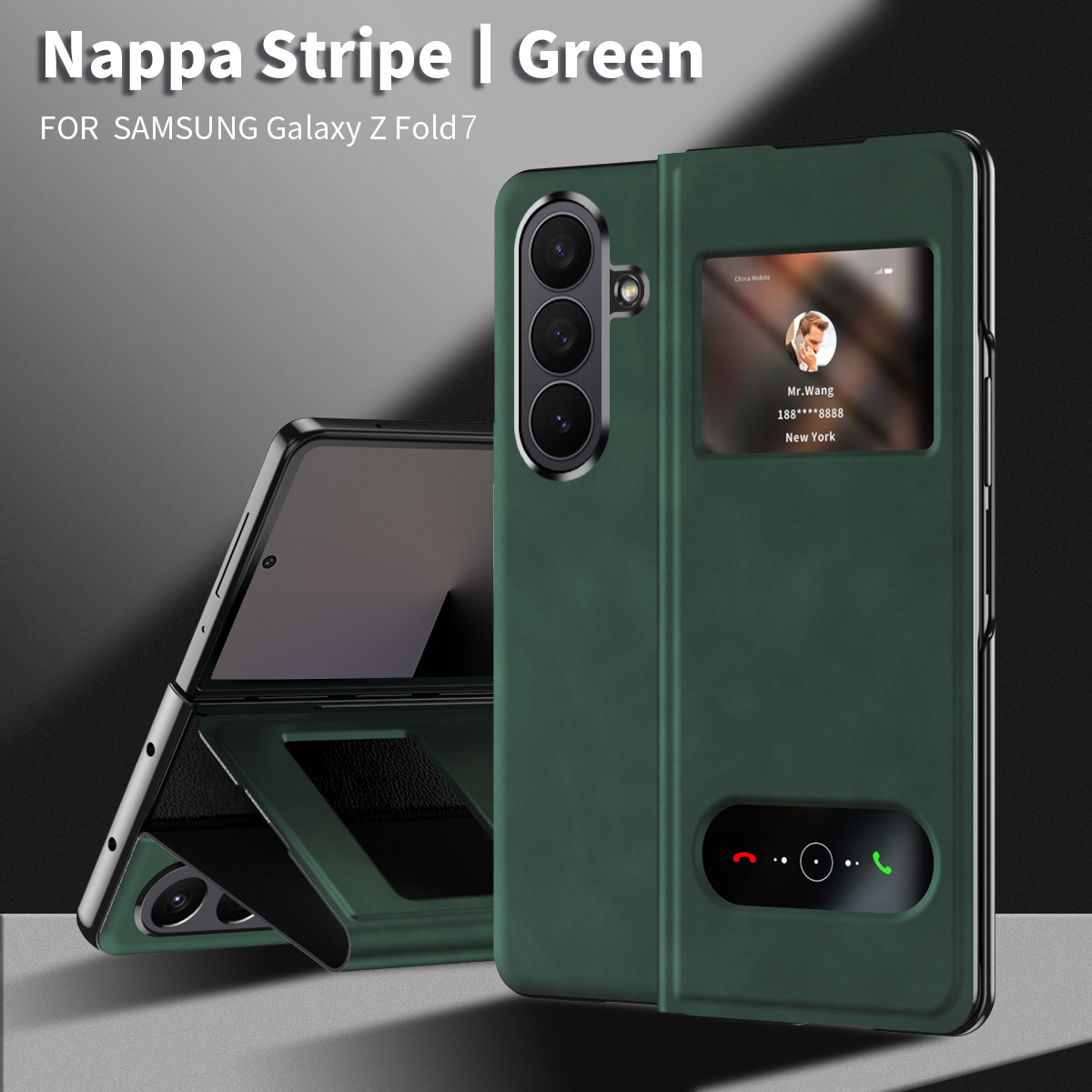 Motif Napa vert armée