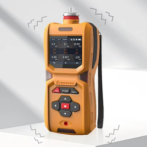 Pompalama taşınabilir 6 in 1 çoklu gaz detektörü Alarm LEL O2 H2S CO CH4 gaz kaçak dedektörü CO2 gaz Annlyzers MSA BW değiştirin - Product Image 1