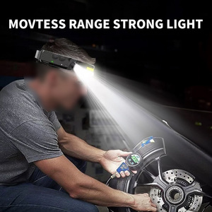 Şarj edilebilir 1/2/3 hattı hareket sensörü ile LED far 1500 lümen 10 işık modları su geçirmez kamp kafa lambası yeni durum - Product Image 5