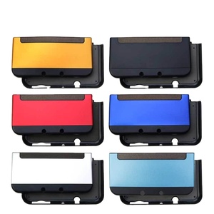 ปลอกหุ้มสำหรับ3DS ใหม่ XL กรอบด้านบนและด้านหลังเคสแข็งสำหรับ3DS XL II อุปกรณ์เสริมเกมคอนโซล