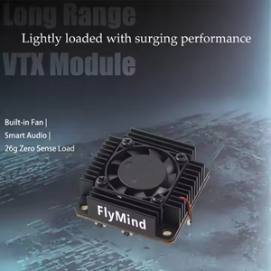 โมดูลส่งภาพ vtx กำลังสูง5000mW FPV 5.8G 5W พร้อมวัสดุโลหะพัดลมไมค์ในตัว - Product Image 3