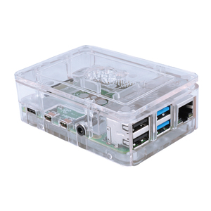 2021 new Select black enclosure plastic material <strong>case</strong> for <strong>raspberry</strong> <strong>pi</strong> 4b board. 2gb ram - Product Image 6