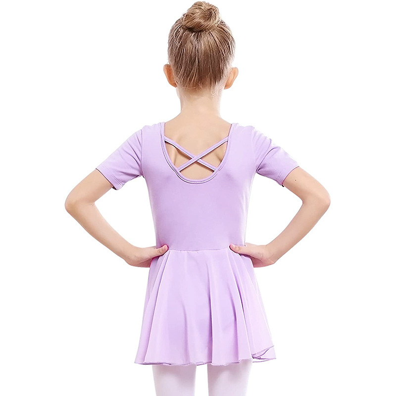 Lavender Girl Dance Dress Ballet Tutu Skirt Leotard