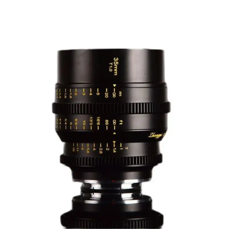 Cocok untuk Sony, Nikon, Fuji, Canon 35mm panjang fokus manual lensa fokus tetap dan penutup lensa tas kamera penutup pelindung