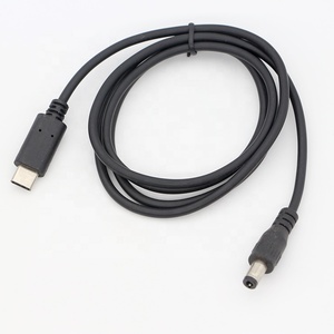 USB tip C erkek DC 5.5x2.5mm 5.5x2.1mm erkek Jack güç şarj güç kablosu Laptop için telefon - Product Image 2