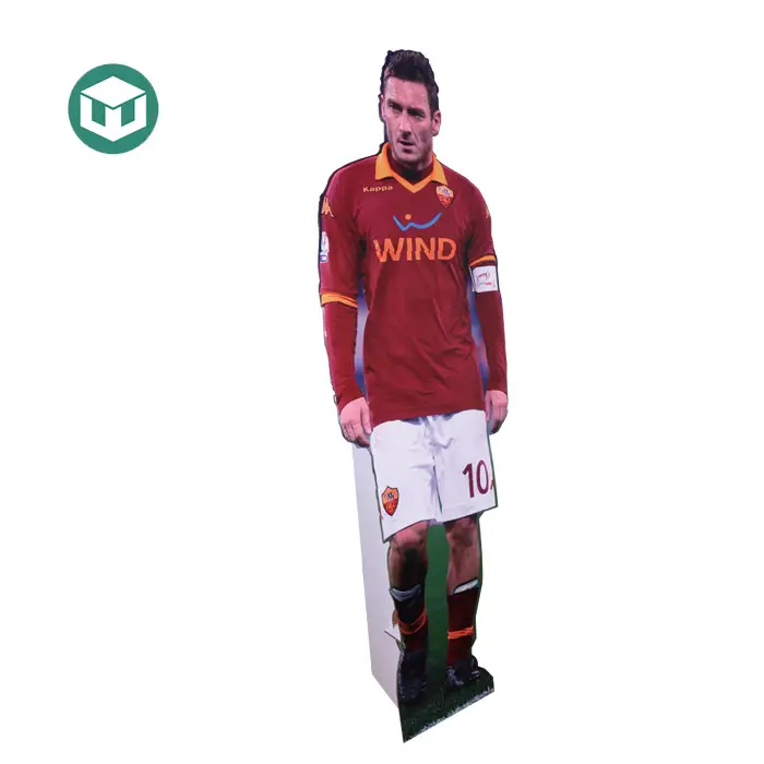 Hot Sale High Quality Cardboard Folding Standee Display Life Size Cardboard Cutouts for Advertising