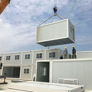 快速建造预制房屋20英尺模块化折叠集装箱房屋野营可折叠小型微型集装箱房屋家庭办公室 - Product Image 3