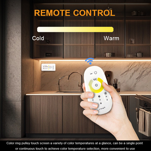 DC12V/24V Wireless RF <strong>LED</strong> Strip Light <strong>Controller</strong> Dual-Color Remote Touch Screen PWM <strong>With</strong> 6A <strong>Output</strong> Current <strong>DMX</strong> Connection Mode - Product Image 3