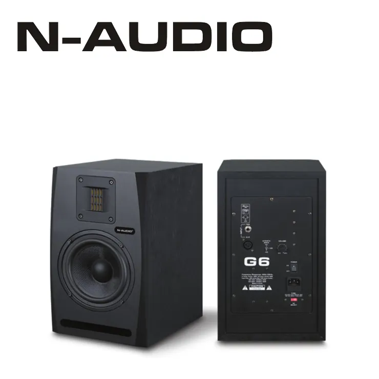 N-Audio G6 130W Haut-parleur de moniteur actif à 2 voies en champ proche