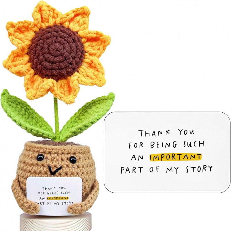 Sunflower khaki basin yellow backgroundcard (base not included)