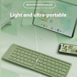 Teclado plegable EWEADN B023, miniteclado inalámbrico plegable, tres teclados silenciosos con Bluetooth y combo de ratón para teléfono, iPad y PC - Product Image 6