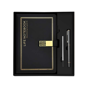 Y planificador cuaderno de tapa dura cuaderno espiral impresión ejecutivo de negocios azul marino insertar encuadernación cuaderno de papel gráfico de tapa dura - Product Image 3