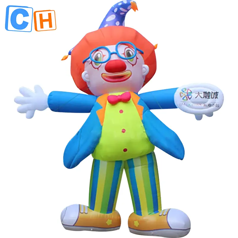 Ch Aangepaste Reclame Opblaasbare Mr. Clown, Hete Verkoop Gigantische Opblaasbare Cartoon Voor Reclame