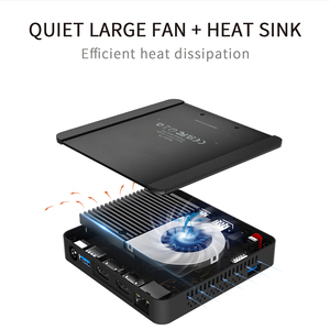 Portable Super Mini <strong>Computer</strong> Win 10/11 Linux PC Customized Dual Lan PC Fanless Small <strong>Computer</strong> N4020 Mini PC - Product Image 5