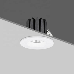 0-10伏可调光发光二极管筒灯10W 12W Cob发光二极管天花板筒灯 - Product Image 1
