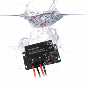 Водонепроницаемый PWM контроллер солнечного заряда 10A20A 12V 24V поддерживает максимальный Солнечный вход 170W. - Product Image 1