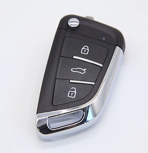 Foyum TY serie Multi-funzionale chiave auto Fob DF 3 pulsante pieghevole telecomando universale rotolamento codice fisso reso metallo resistente - Product Image 6