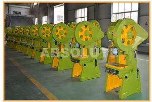 JB23-25T C机架单曲柄偏心机械动力冲床金属零件百叶窗冲床模具 - Product Image 6