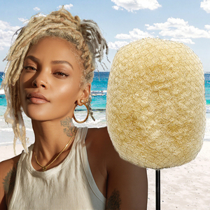 Afro Kinky 100% Số Lượng Lớn Tự Nhiên Brazil Phần Mở Rộng Đôi Rút Ra Micro-Liên Kết Xoắn Bím Tóc Cho Dreadlocks Loc Sửa Chữa-Kéo Dài 14 - Product Image 3