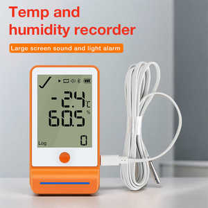 Registrador de datos de temperatura y humedad de alta precisión, registrador automático con sensor para transporte en cadena de frío, Pro, 2017 - Product Image 2