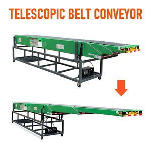 FLbots Industrial Movable Exten dable Automatic Teleskop band förderer zum Be-und Entladen von LKWs - Product Image 2