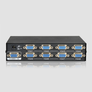 SYONG Video Graphics Array HD Splitter 8 Port <strong>VGA</strong> 200MHZ Video Splitter 1 <strong>Input</strong> 8 <strong>Output</strong> Plug <strong>and</strong> Play - Product Image 4