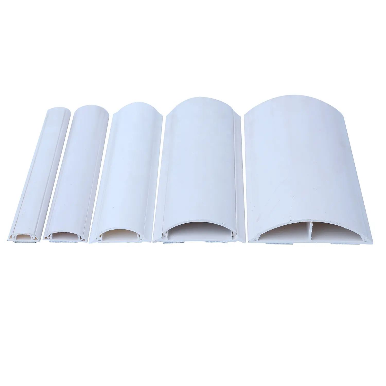 PVC da terra ad arco Cavo Trunking mezza rotonda del cavo canale cavo pvc canalina