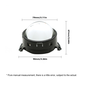 ไฟหน้า LED แบบไดนามิก8ดวงขนาด3.0นิ้วไฟหน้าแบบ Devil Eye ขนาดแตกต่างกัน - Product Image 4