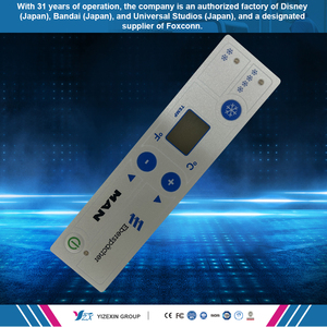 Precio de fábrica barato 8 teclas de control de matriz teclado interruptor de membrana de teclado súper delgado con LED - Product Image 2