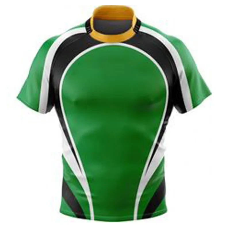 Design Team Custom Made League Jersey Rundhals ausschnitt New Germany Rugby Trikots