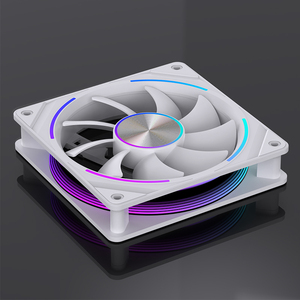 Lovingcool OEM 12VDC 120mm RGB custodia da gioco ARGB Logo personalizzato Computer dispositivo di raffreddamento dissipatore di calore 4pin connettore 6pin aria PC refrigeratore - Product Image 2